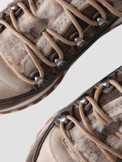 Кроссовки цвет коричневый — превью 4