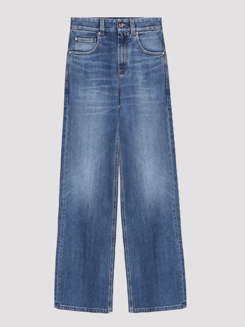 Джинсы цвет синий