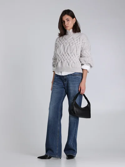 Джинсы цвет синий — превью 3