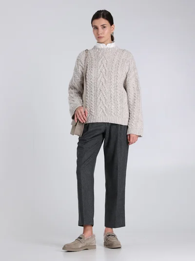 Брюки цвет темно-серый — превью 2