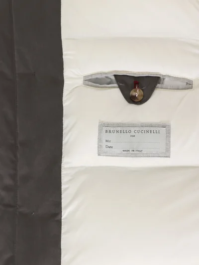 Пуховик цвет серый — превью 3