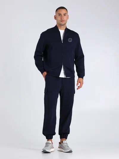 Толстовка цвет синий — превью 2