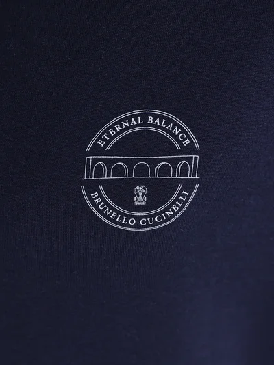 Толстовка цвет синий — превью 3