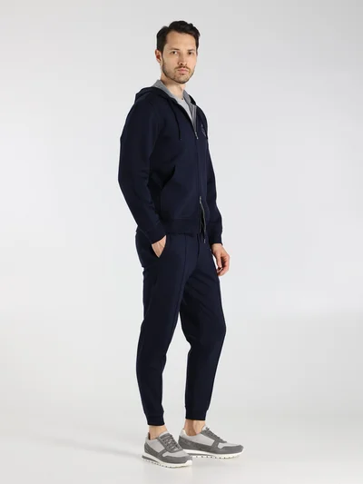 Толстовка цвет темно-серый — превью 3