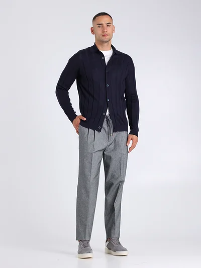 Брюки цвет темно-серый — превью 2