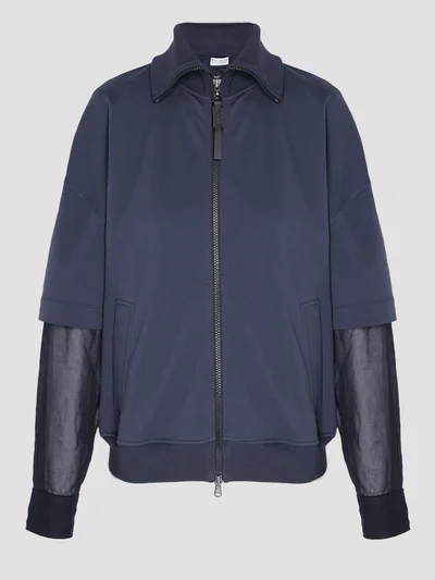 Кардиган цвет темно-синий — превью 1