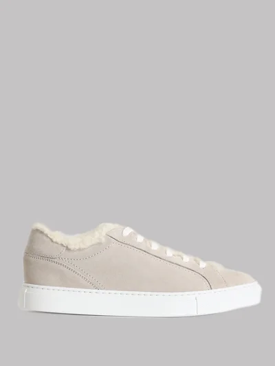 Кеды цвет светло-серый — превью 1