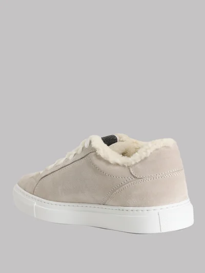 Кеды цвет светло-серый — превью 3