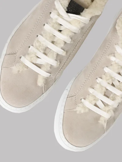 Кеды цвет светло-серый — превью 4