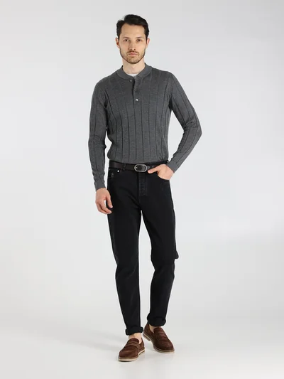 Джемпер цвет серый — превью 4