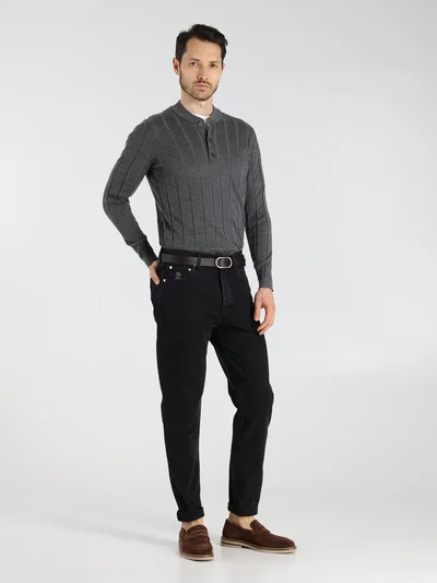 Джемпер цвет серый — превью 5