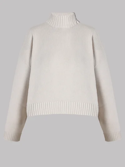 Свитер цвет белый — превью 1