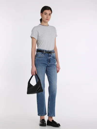 Футболка цвет синий — превью 2