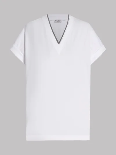 Футболка цвет белый — превью 1