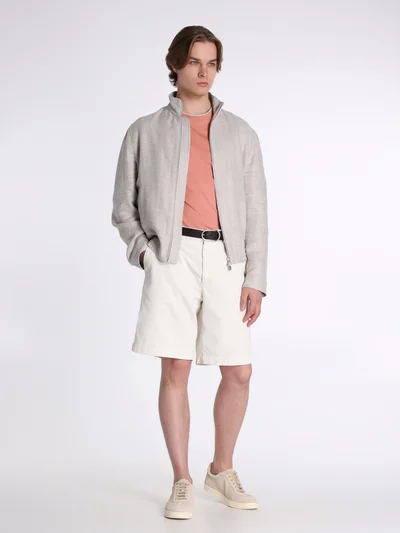 Шорты цвет молочный — превью 2