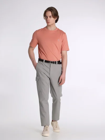 Футболка цвет коралловый — превью 5