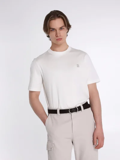 Футболка цвет молочный — превью 4