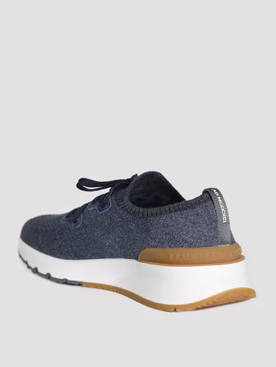 Кроссовки цвет темно-синий — превью 3