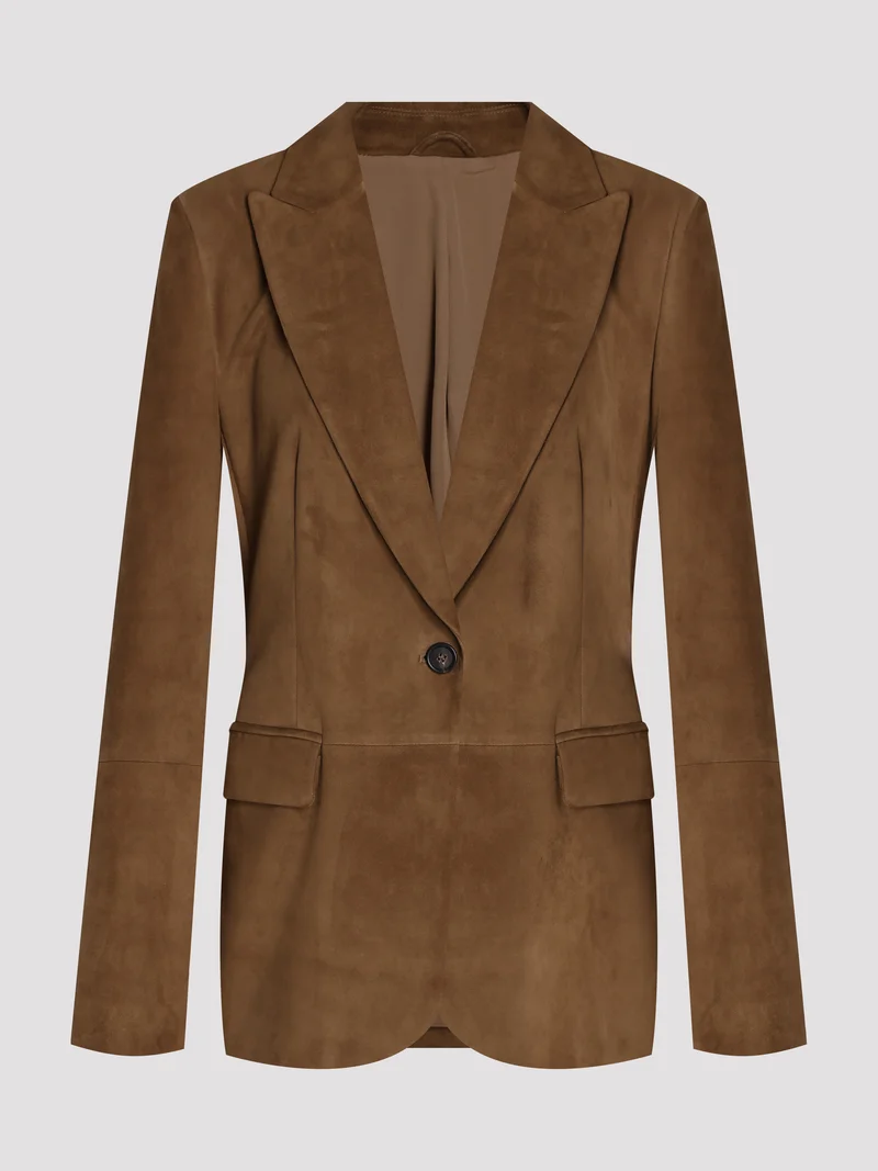 Жакет цвет охра