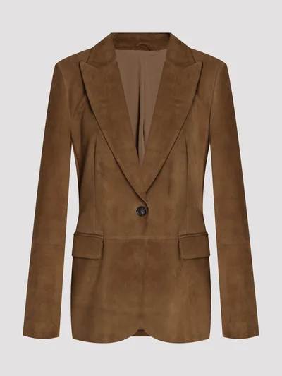 Жакет цвет охра — превью 1