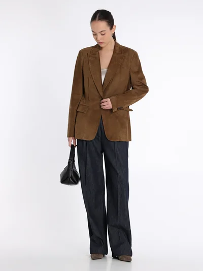 Жакет цвет охра — превью 3