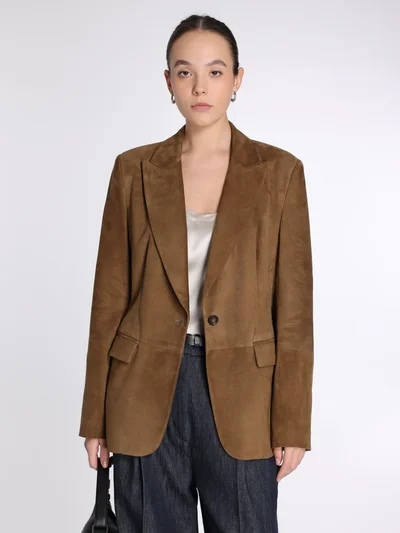 Жакет цвет охра — превью 5