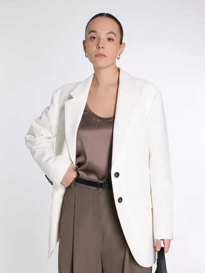 Жакет цвет белый — превью 2