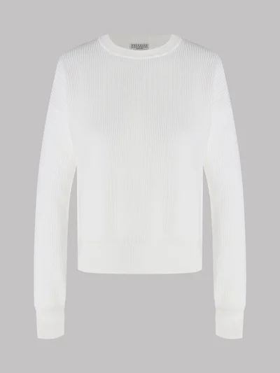 Джемпер цвет молочный — превью 1