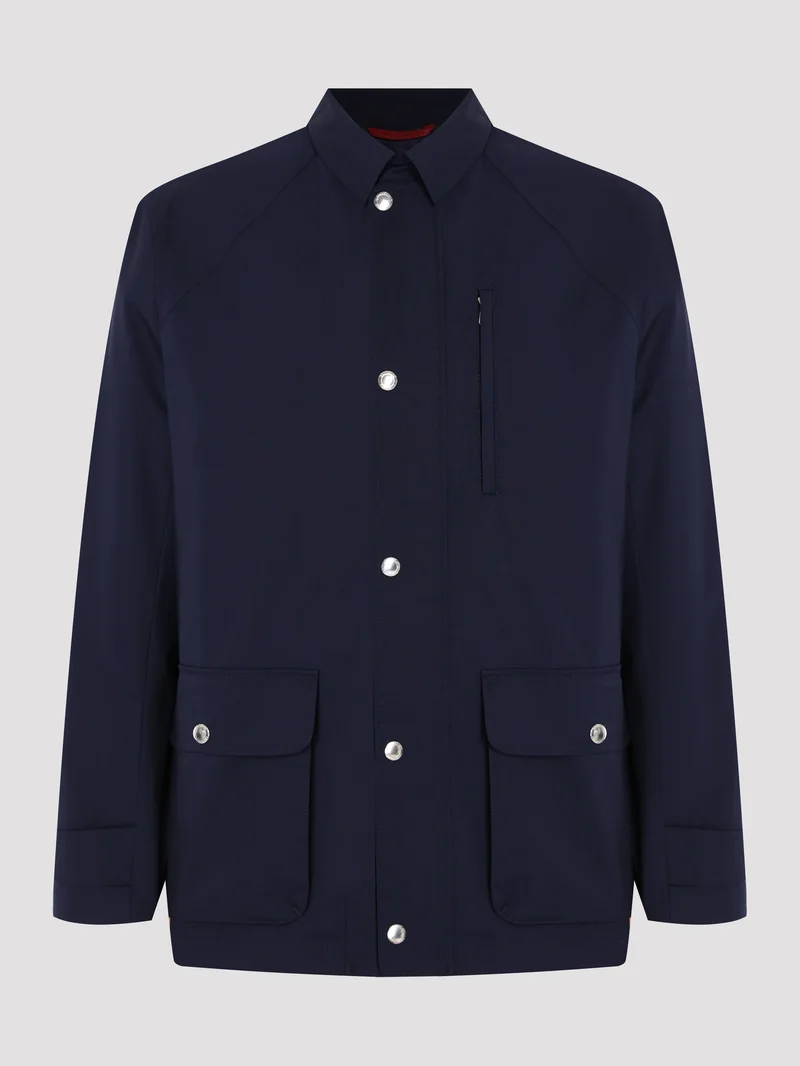 Ветровка цвет темно-синий