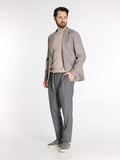 Пиджак цвет светло-коричневый — превью 4