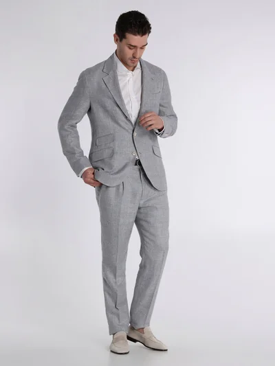 Брюки цвет серый — превью 3