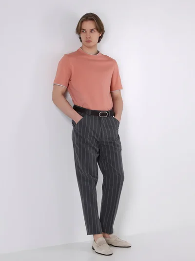 Брюки цвет серый — превью 3