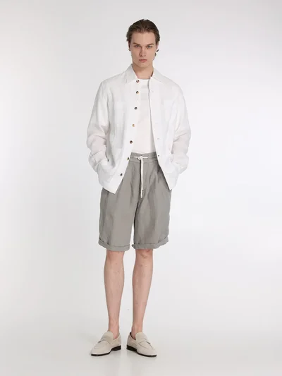 Шорты цвет хаки — превью 2