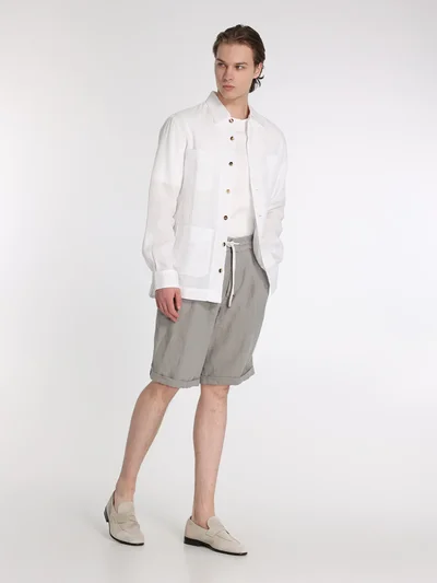 Шорты цвет хаки — превью 3