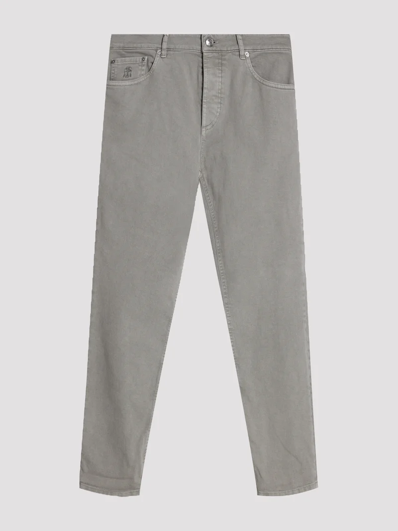 Джинсы цвет хаки