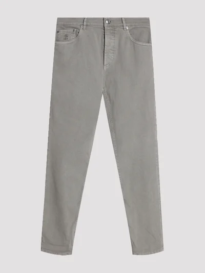 Джинсы цвет хаки — превью 1