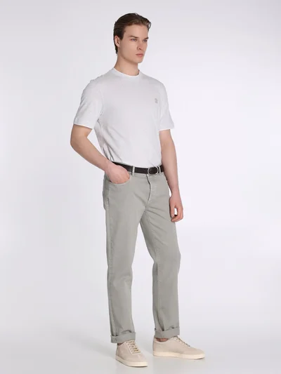 Джинсы цвет хаки — превью 2