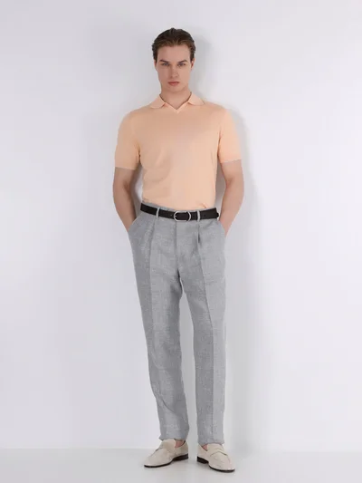 Поло цвет белый — превью 4