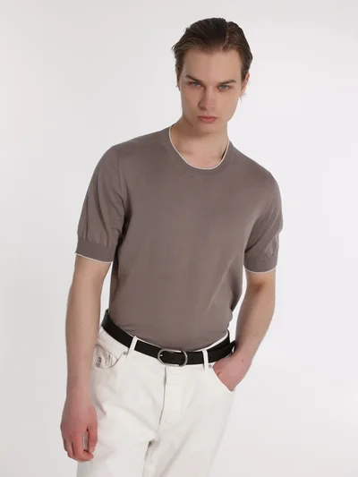 Джемпер цвет синий — превью 3