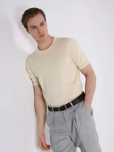 Джемпер цвет синий — превью 5