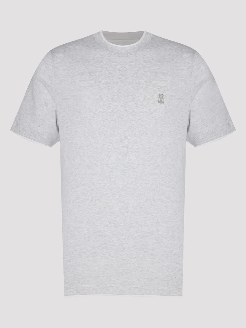 Футболка цвет жемчужно-серый