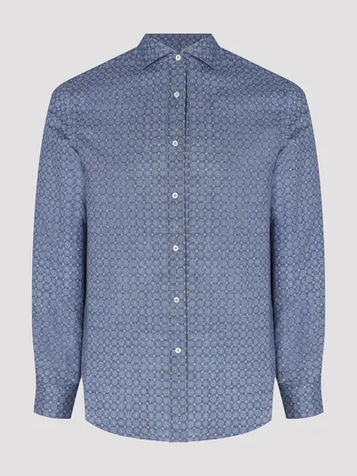 Рубашка цвет голубой — превью 1