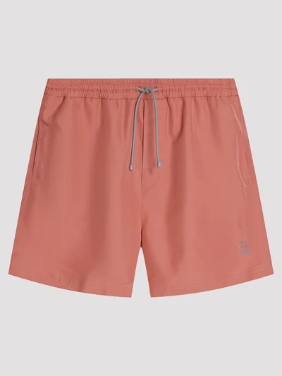 Шорты цвет коралловый — превью 1