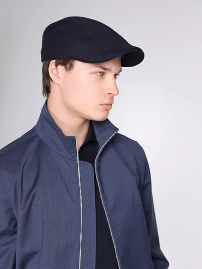 Кепка цвет синий — превью 3