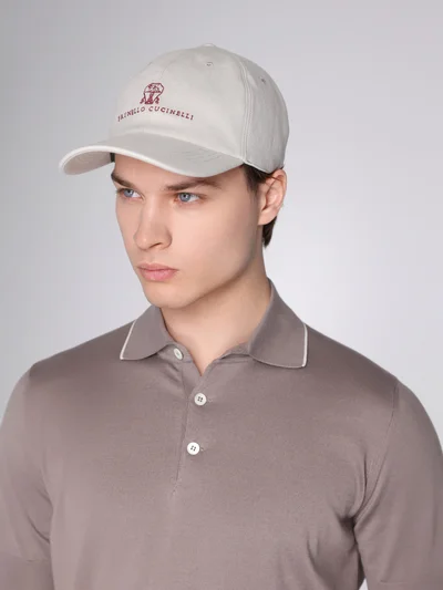 Бейсболка цвет молочный — превью 2