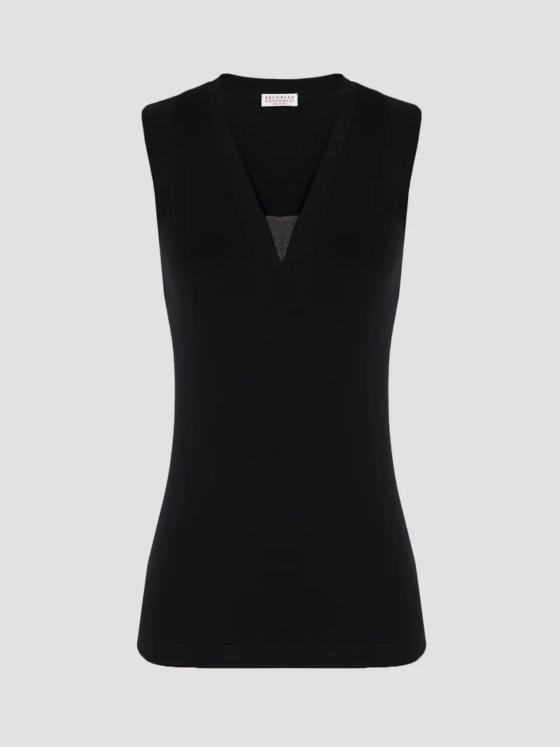 Майка цвет черный