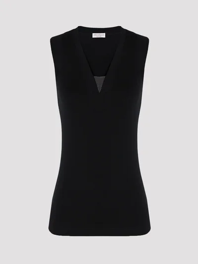 Майка цвет черный — превью 1