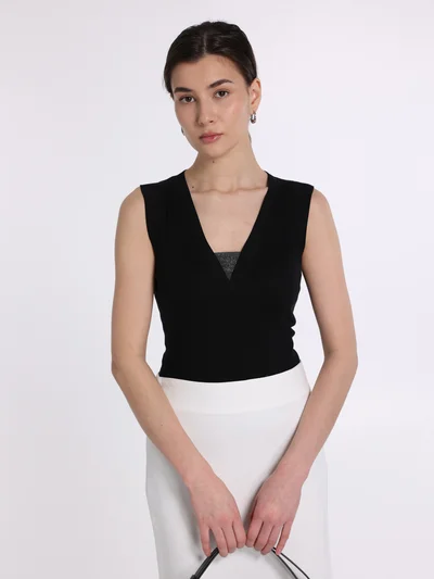 Майка цвет черный — превью 2