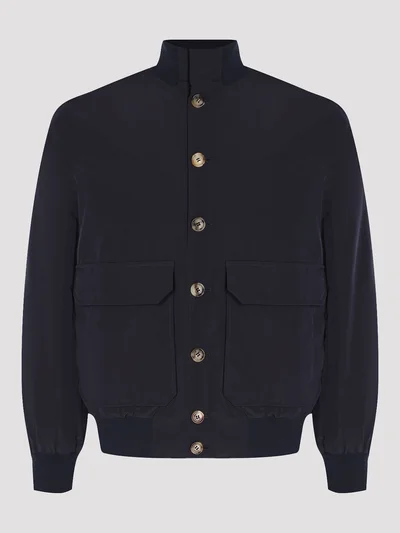 Куртка цвет синий — превью 1