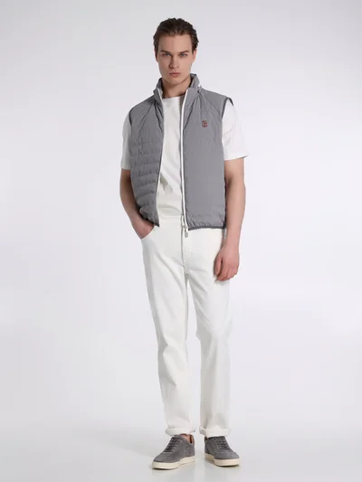 Жилет цвет серый — превью 3